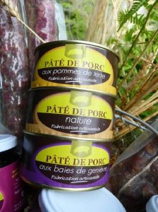 Pâté de porc - Produits de terroir Meyrueis Hôtel Family & Spa